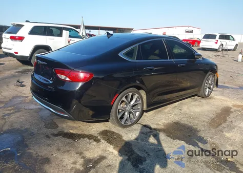2015 Chrysler 200 C from USA, damaged, VIN 1C3CCCCB2FN527055